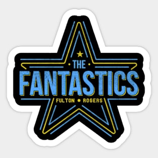 The Fantastics Retro Pro Wrestling Sticker